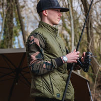 Fox Olive Quilted 100 Gilet